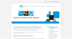 Desktop Screenshot of capitalconnectionsgroup.com