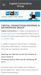 Mobile Screenshot of capitalconnectionsgroup.com